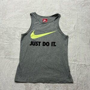 NIKE "JUST DO IT" TANK TOP large kids